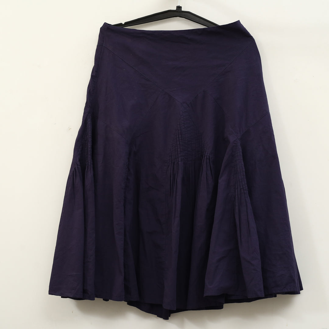 Anthropologie By Maeve Pintuck Midi Skirt