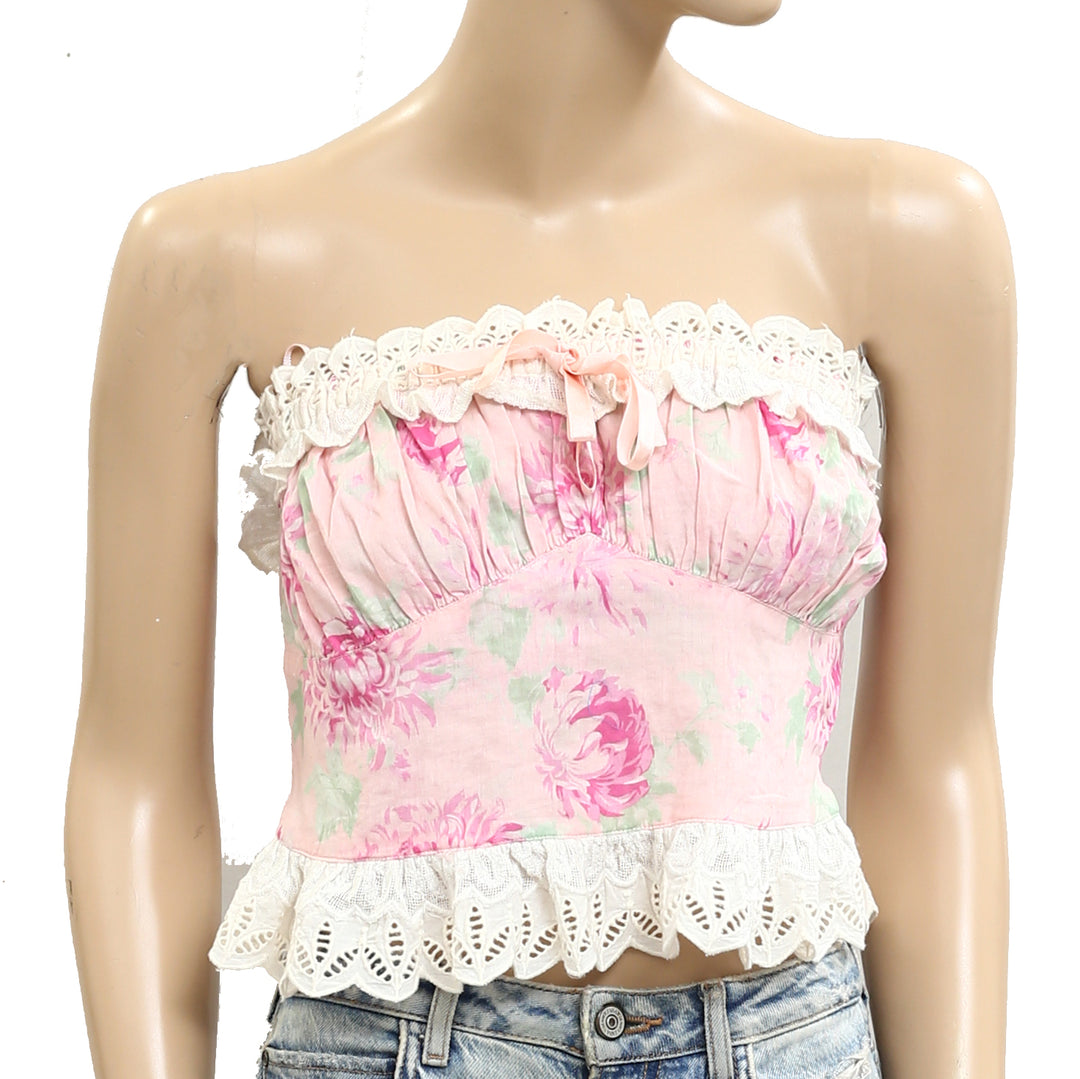 Free People Dolly Tube Cropped Top