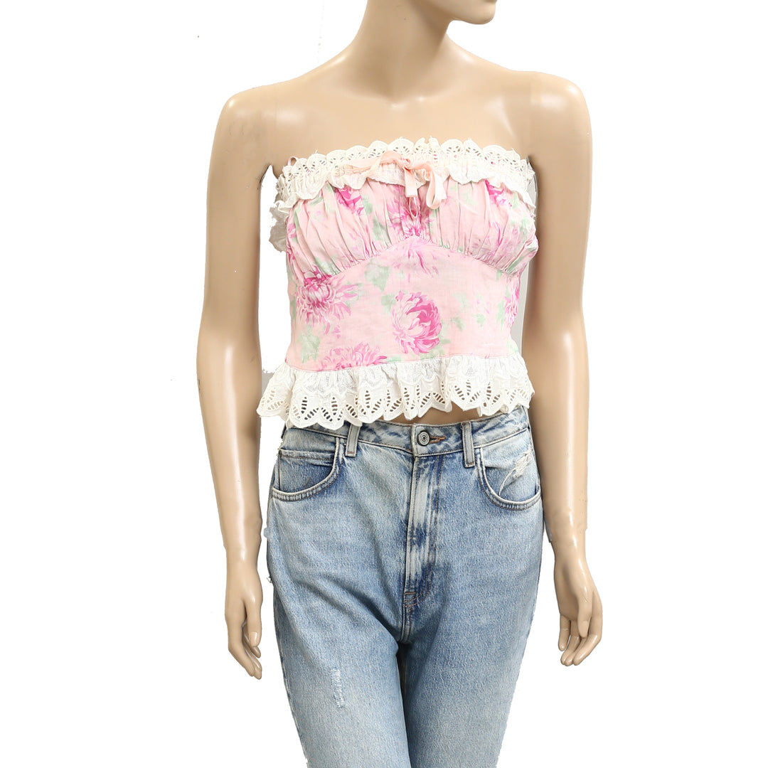 Free People Dolly Tube Cropped Top