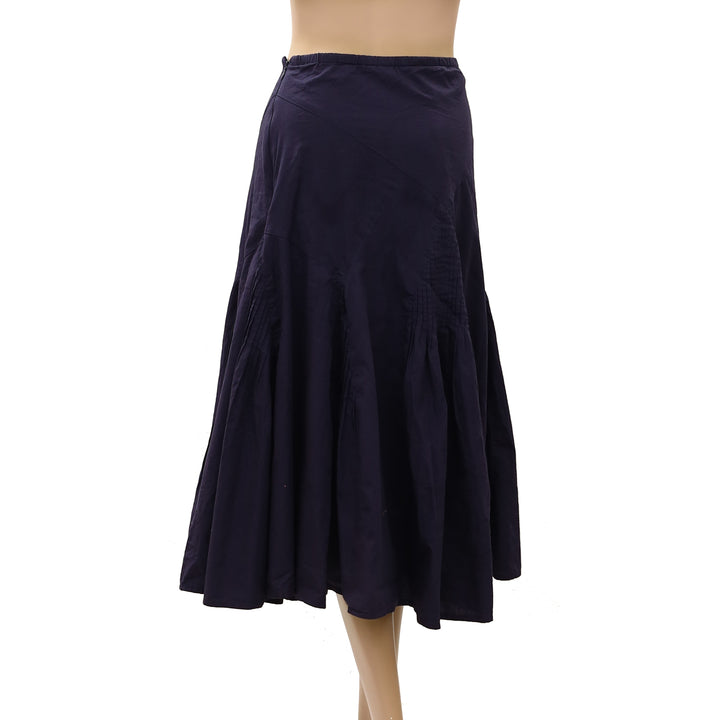 Anthropologie By Maeve Pintuck Midi Skirt