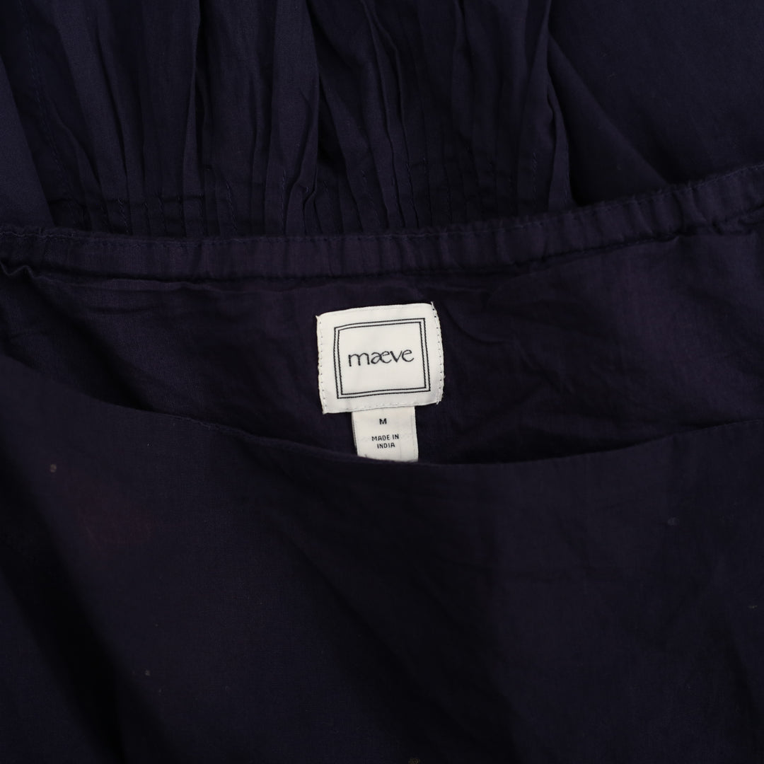 Anthropologie By Maeve Pintuck Midi Skirt