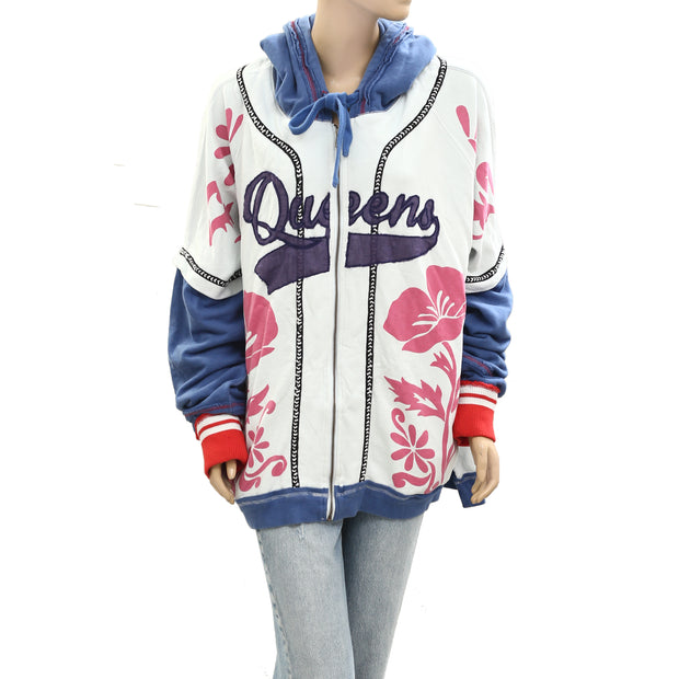 Free People We The Free Royals Hoodie Jacket Top