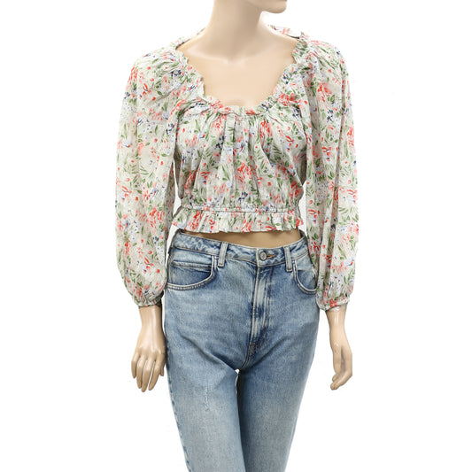 The Great Sweet Meadow Floral Printed Blouse Top