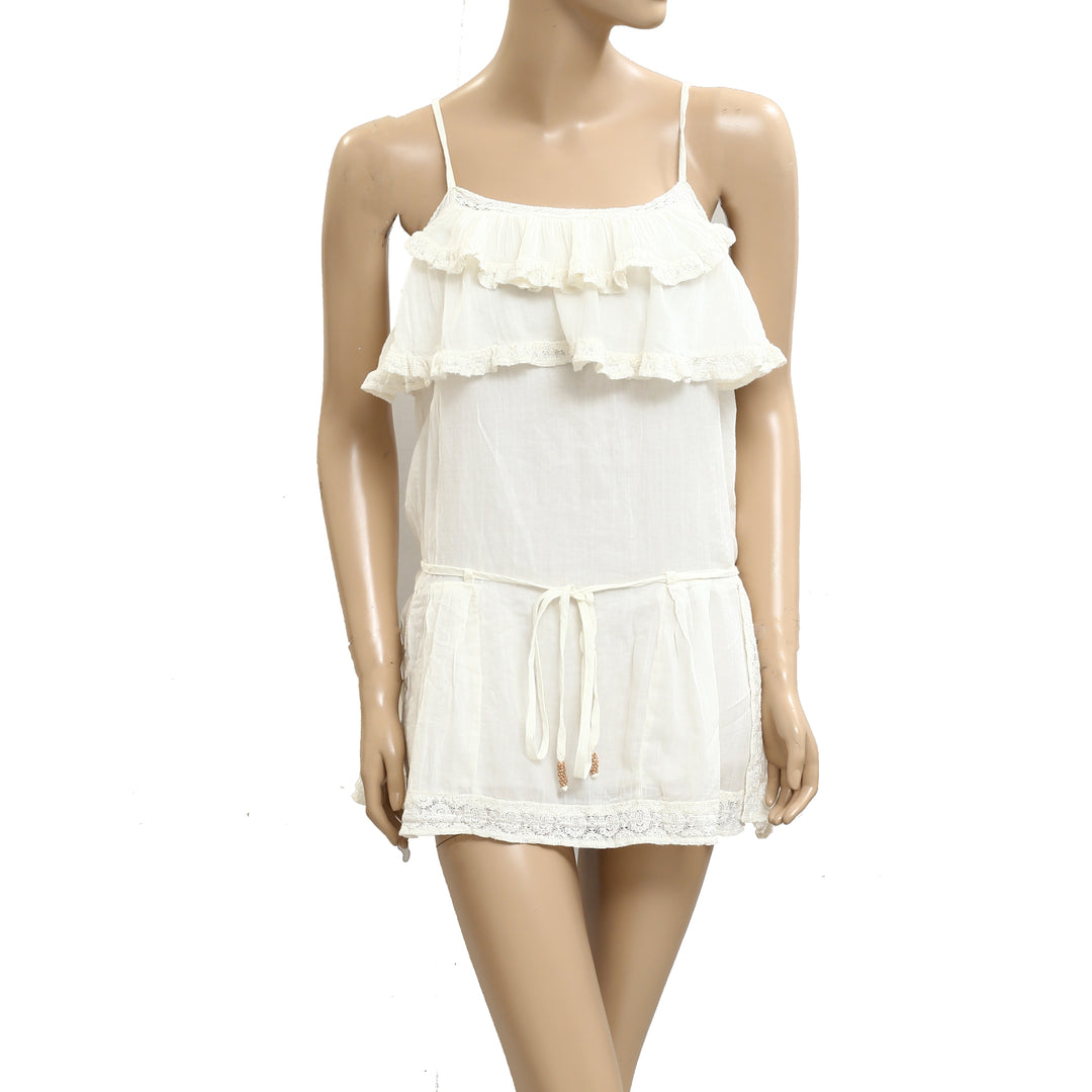 Free People Free-est Beachy Boheme Tunic Mini Dress