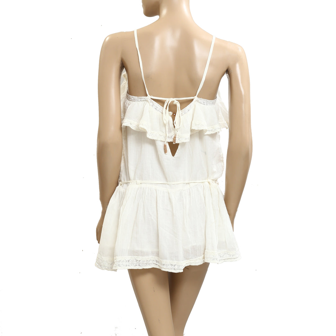 Free People Free-est Beachy Boheme Tunic Mini Dress