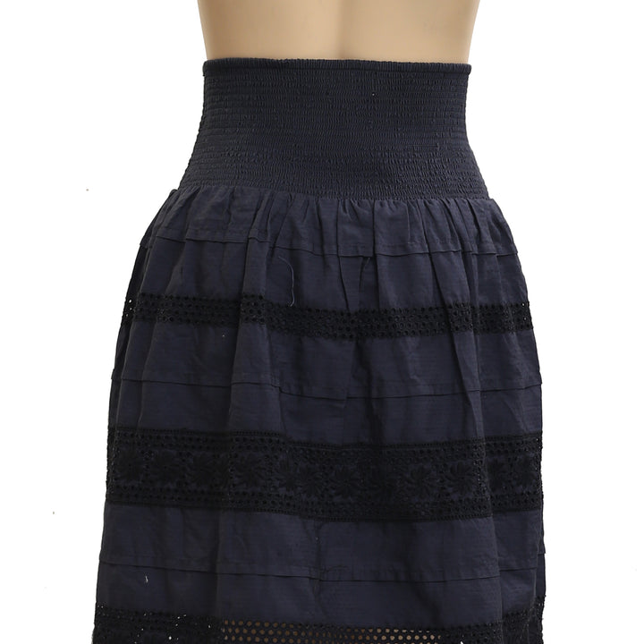 By Anthropologie Anisa Eyelet Mini Skirt