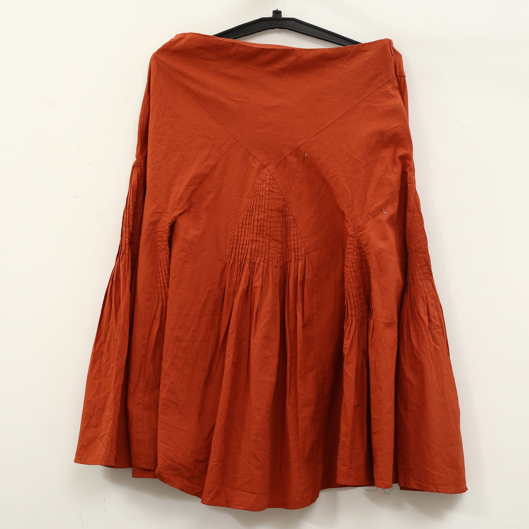 Anthropologie By Maeve Pintuck Midi Skirt