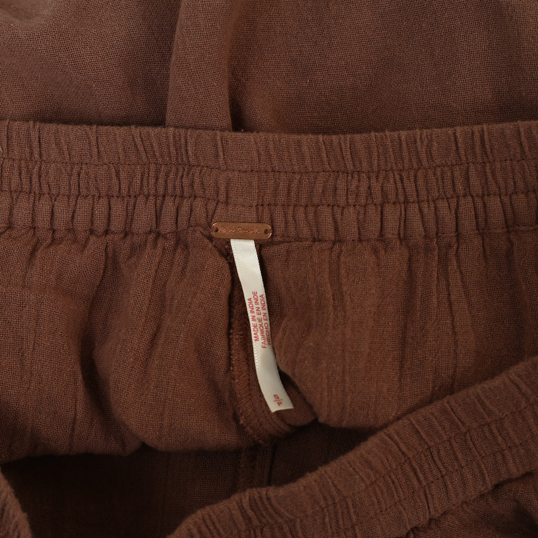 Free People Mid-rise Pull-on Mini Skort Shorts