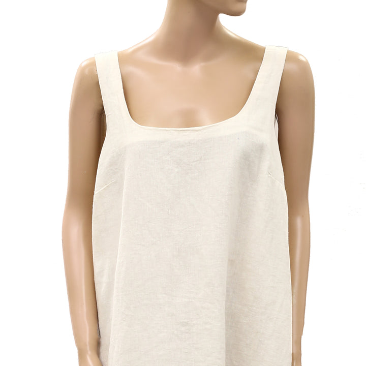 Free People Free-est Breezy Linen Mini Dress