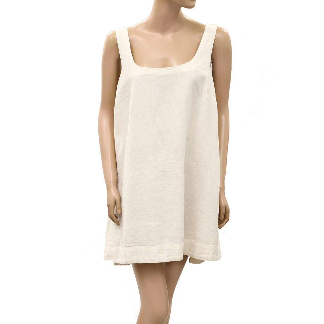Free People Free-est Breezy Linen Mini Dress
