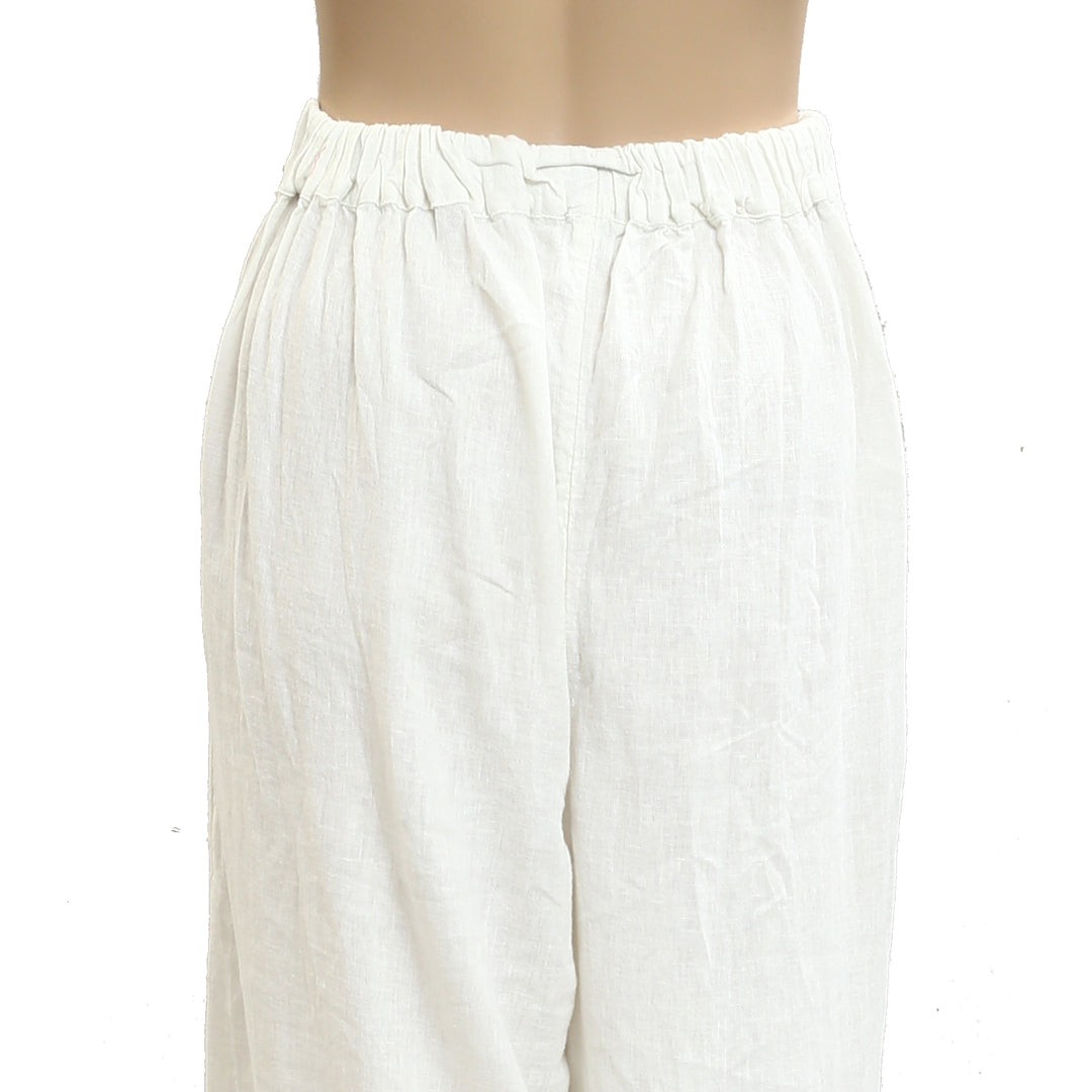Free People Wide Leg High Waisted Trouser Pants