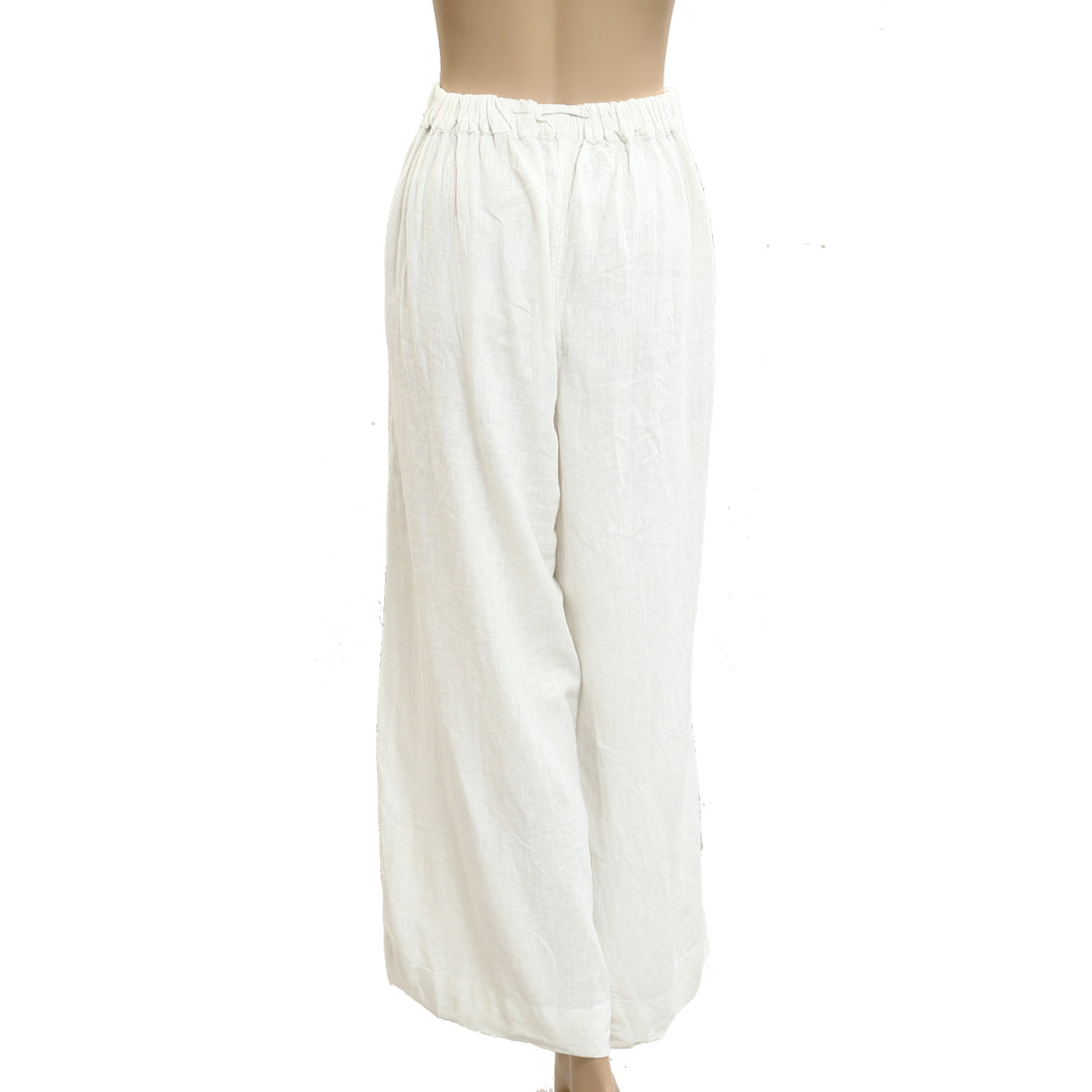 Free People Wide Leg High Waisted Trouser Pants