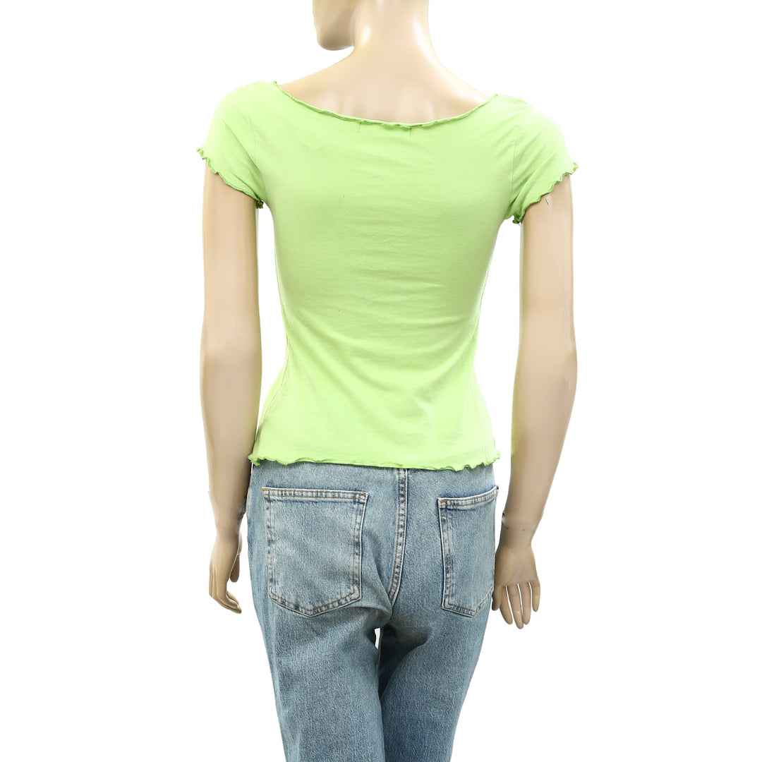 Urban Outfitters UO Cut-Out T-Shirt Blouse Top