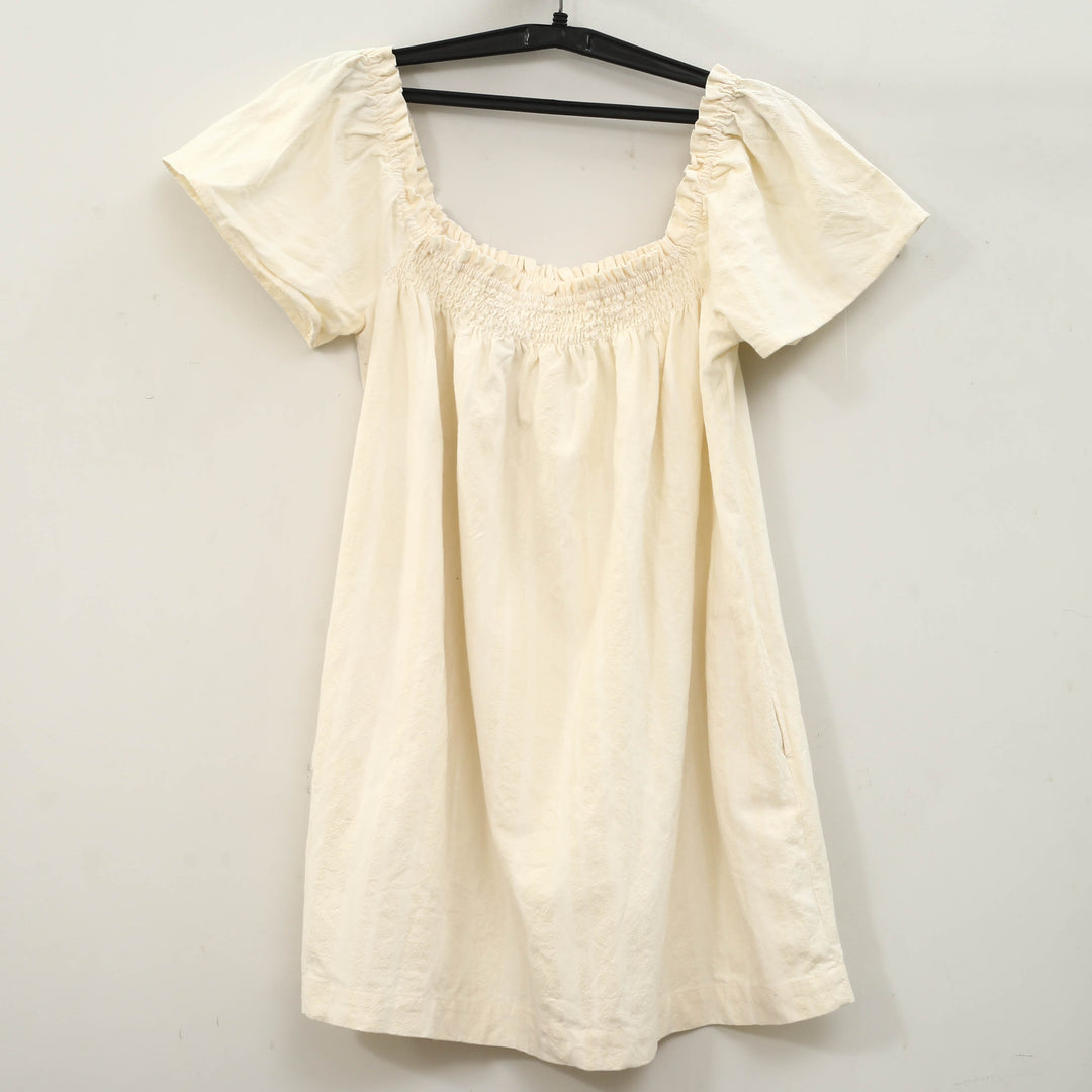 Free People Striped Printed Mini Dress