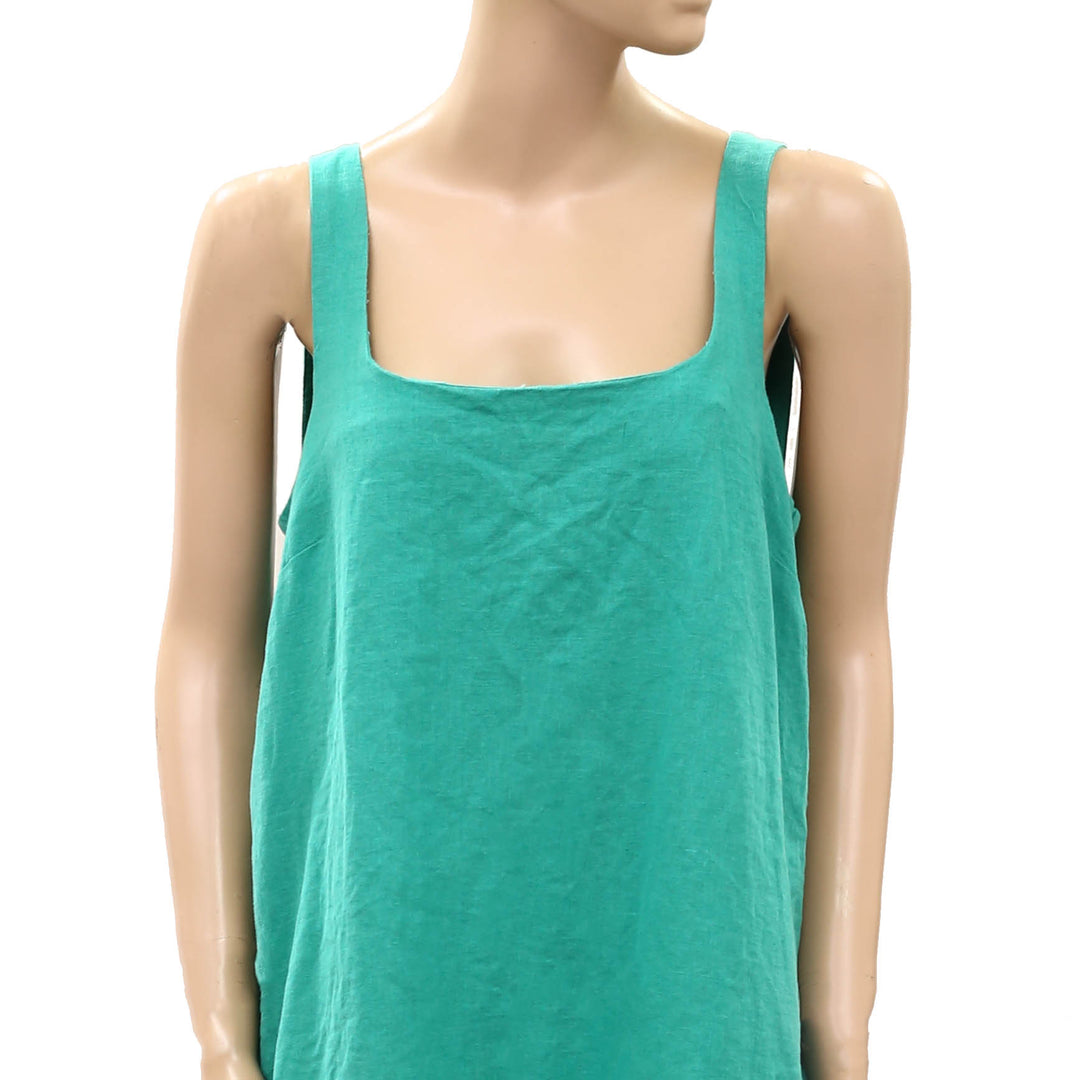 Free People Free-est Breezy Linen Mini Dress