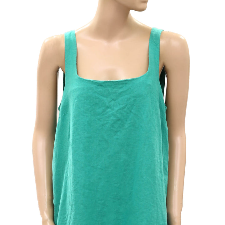 Free People Free-est Breezy Linen Mini Dress