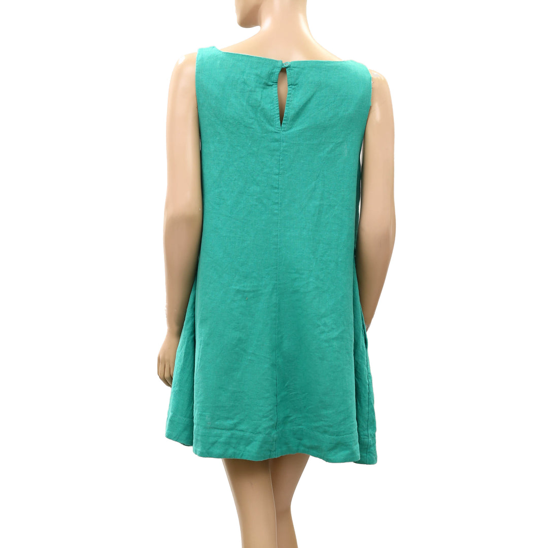 Free People Free-est Breezy Linen Mini Dress
