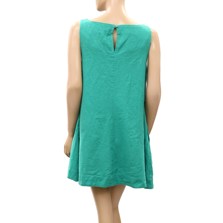 Free People Free-est Breezy Linen Mini Dress