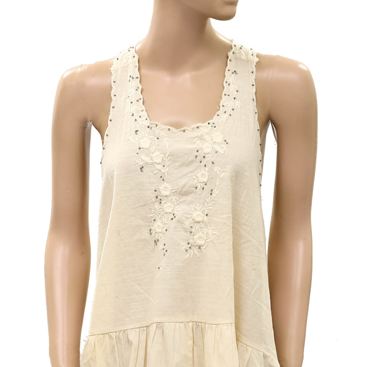 Free People Sunset Treasure Tunic Mini Dress