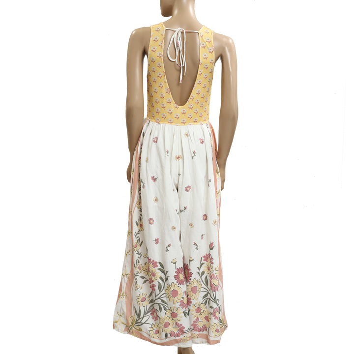 Free People Bali Honeydew Jumpsuit