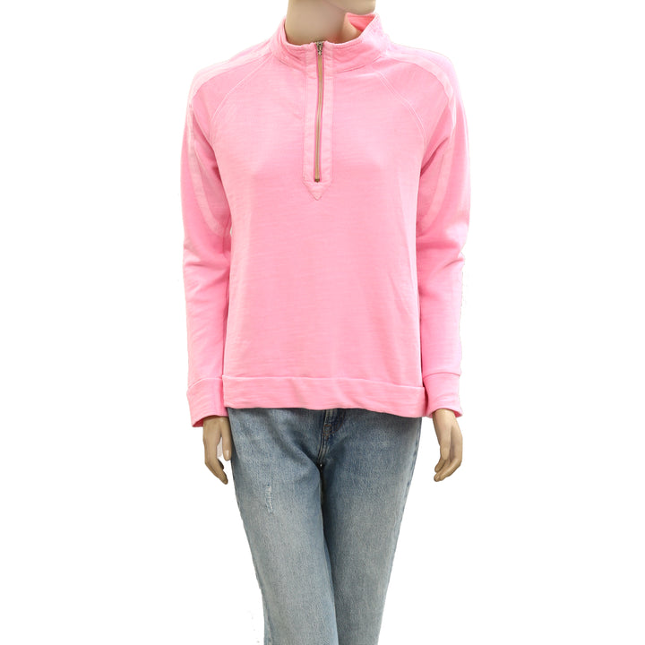 Lilly Pulitzer Luxletic Ashlee Half-Zip Pullover Top