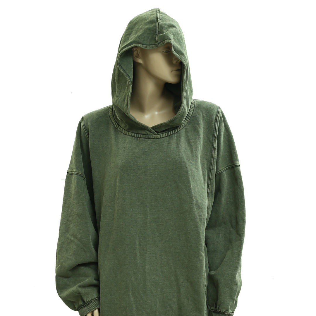 Free People We The Free Maxi Hoodie Sweatshirt Dress