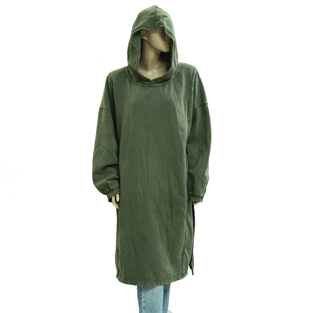 Free People We The Free Maxi Hoodie Sweatshirt Dress