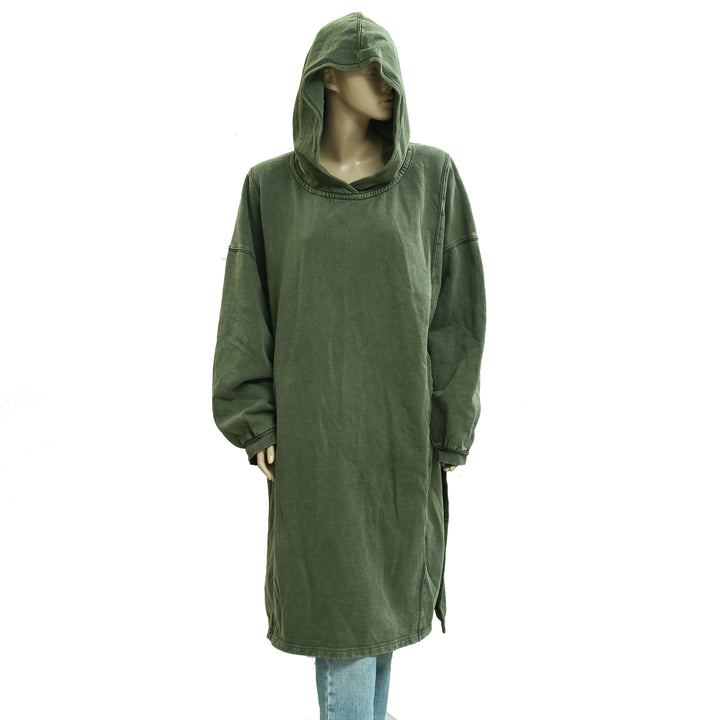 Free People We The Free Maxi Hoodie Sweatshirt Dress