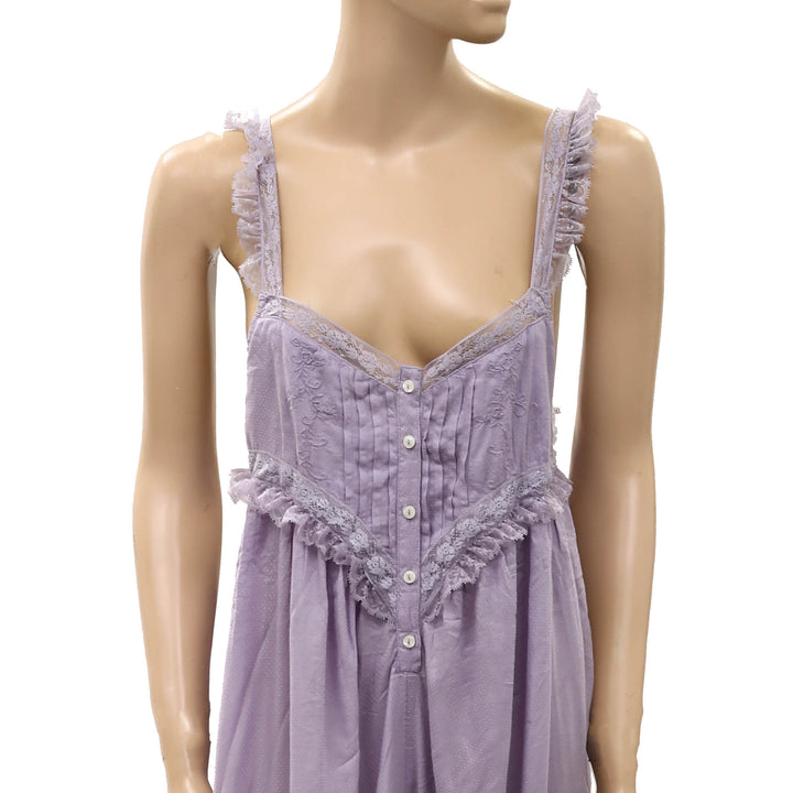 Anthropologie LyreBird Deco Bib Jumpsuit Dress