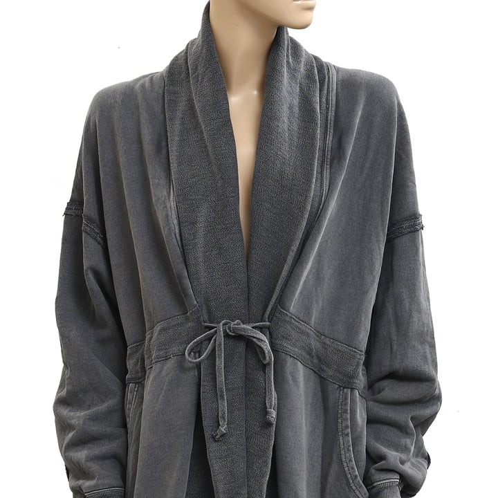 Free People Boothbay Sweatshirt Jacket Cardi Top