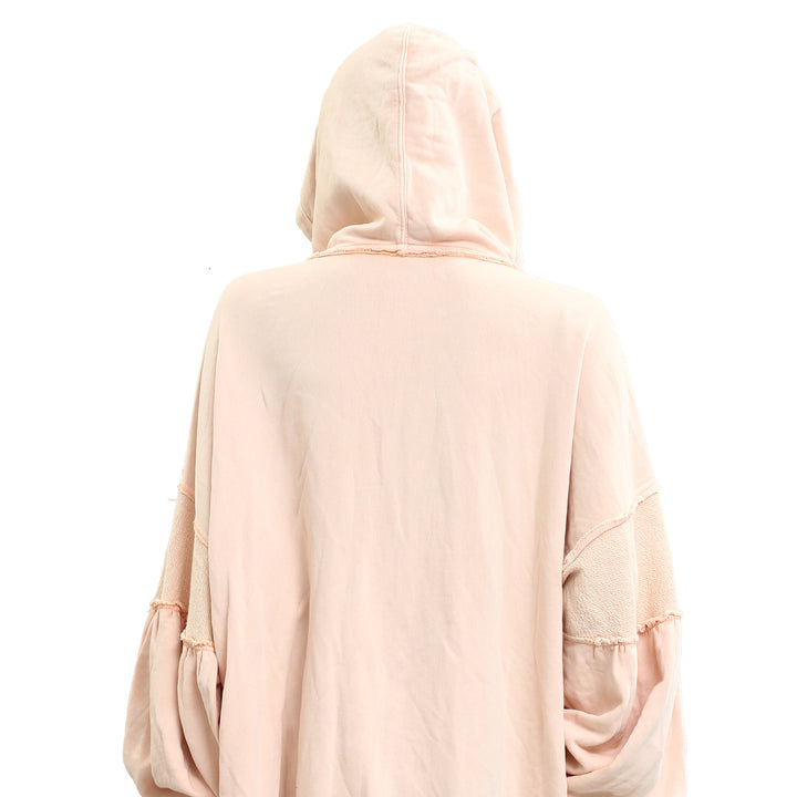 Free People Oversized Ribbed Sweatshirt Top