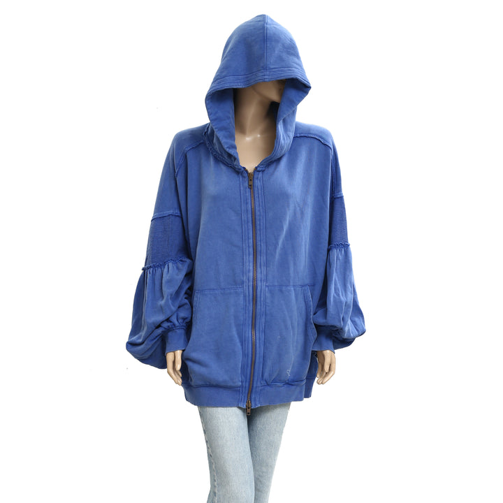 Free People Oversized Ribbed Sweatshirt Top