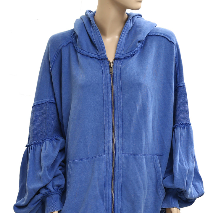 Free People Oversized Ribbed Sweatshirt Top