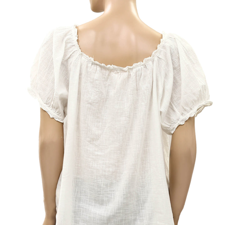 Free People Lace Blouse Top