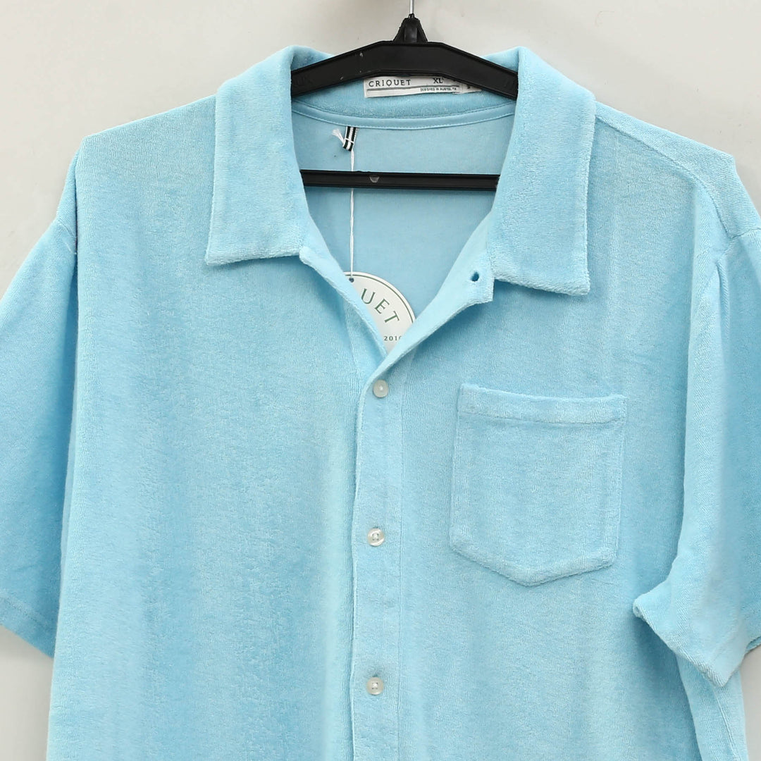 Criquet Terrycloth Buttondown Men's Shirt