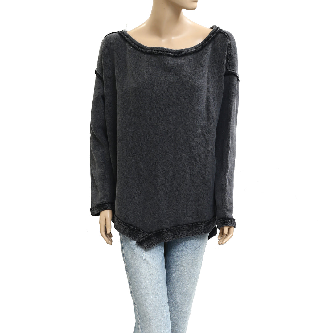 Free People Conrad Pullover Sweatshirt Top