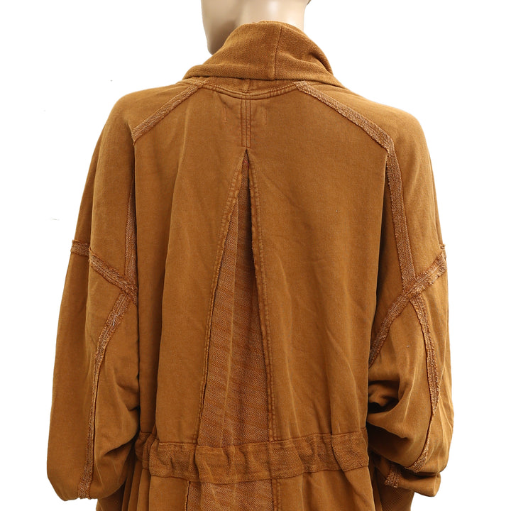 Free People Boothbay Sweatshirt Jacket Cardi Top