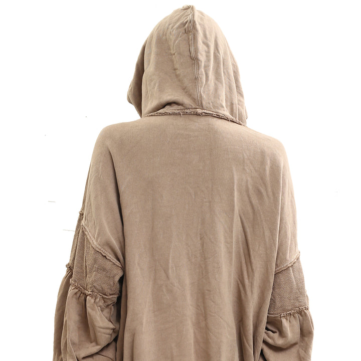 Free People Oversized Ribbed Sweatshirt Top