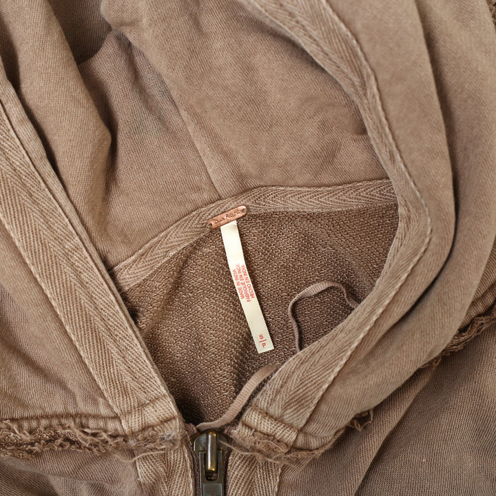 Free People Oversized Ribbed Sweatshirt Top