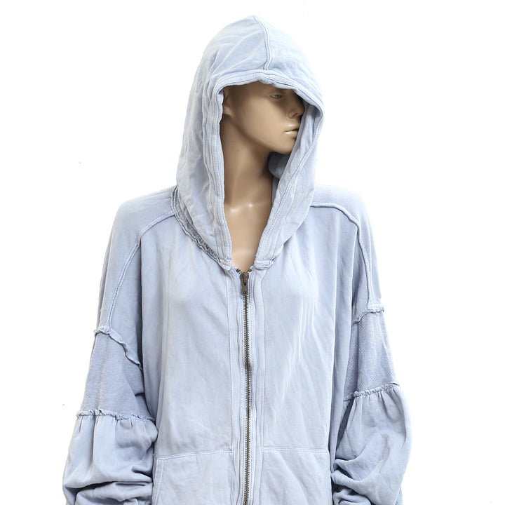 Free People Oversized Ribbed Sweatshirt Top