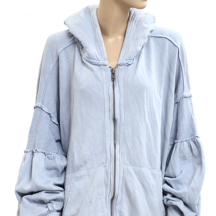 Free People Oversized Ribbed Sweatshirt Top