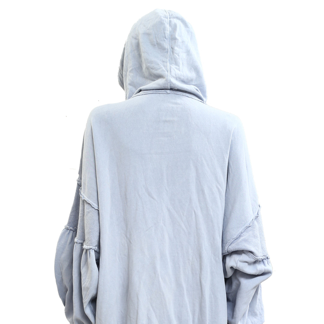 Free People Oversized Ribbed Sweatshirt Top