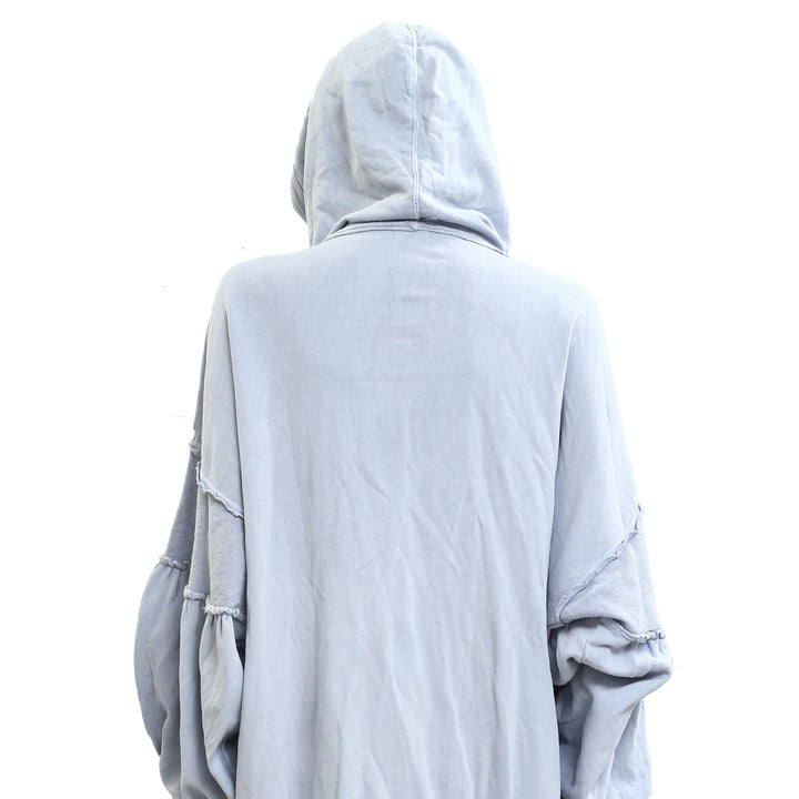 Free People Oversized Ribbed Sweatshirt Top