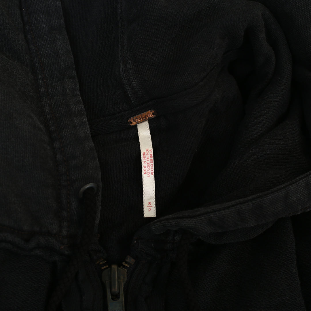 Free People Zip-up Hoodie Jacket Top