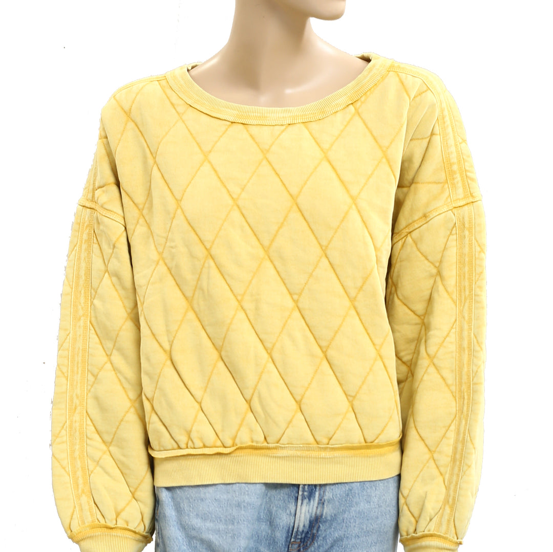 Free People We The Free Mirage Pullover Sweatshirt Top