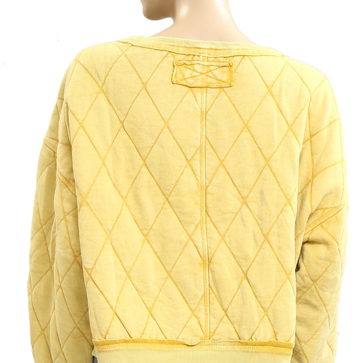 Free People We The Free Mirage Pullover Sweatshirt Top