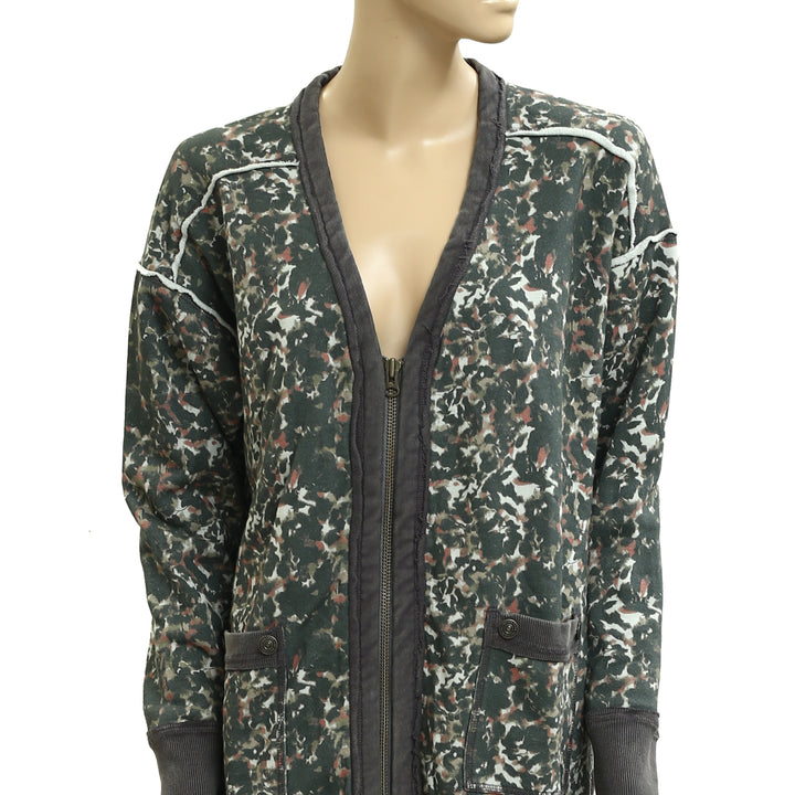 Free People We The Free Aiden Cardigan Jacket Sweatshirt Top