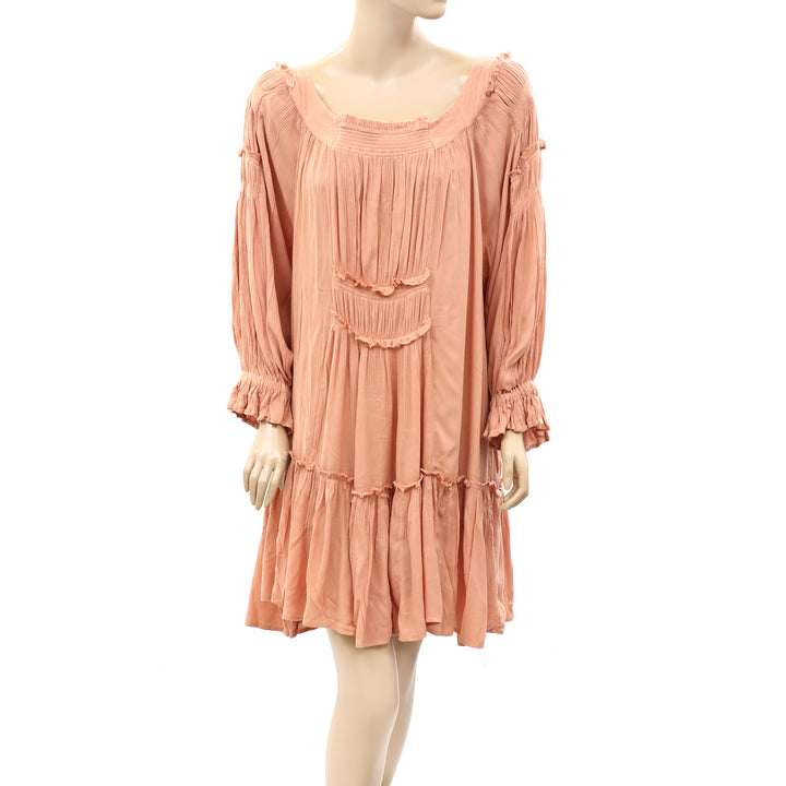 Free People Sea Ya There Mini Dress