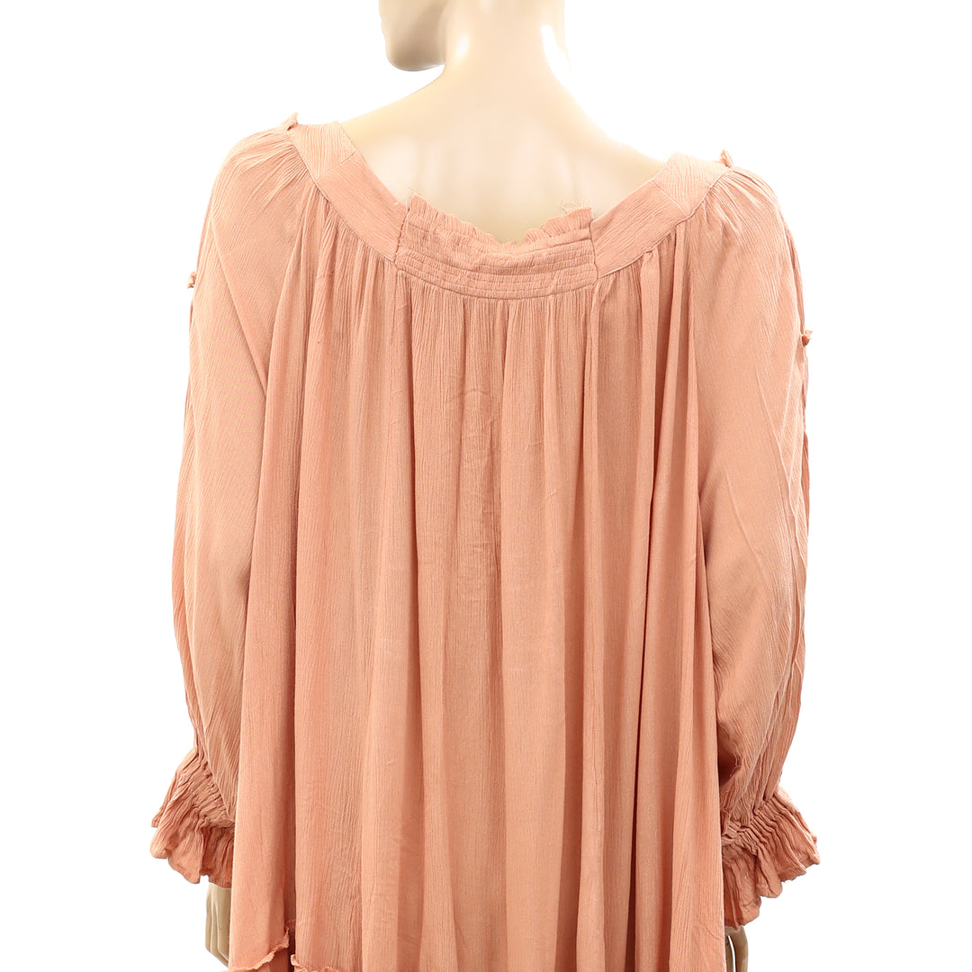 Free People Sea Ya There Mini Dress