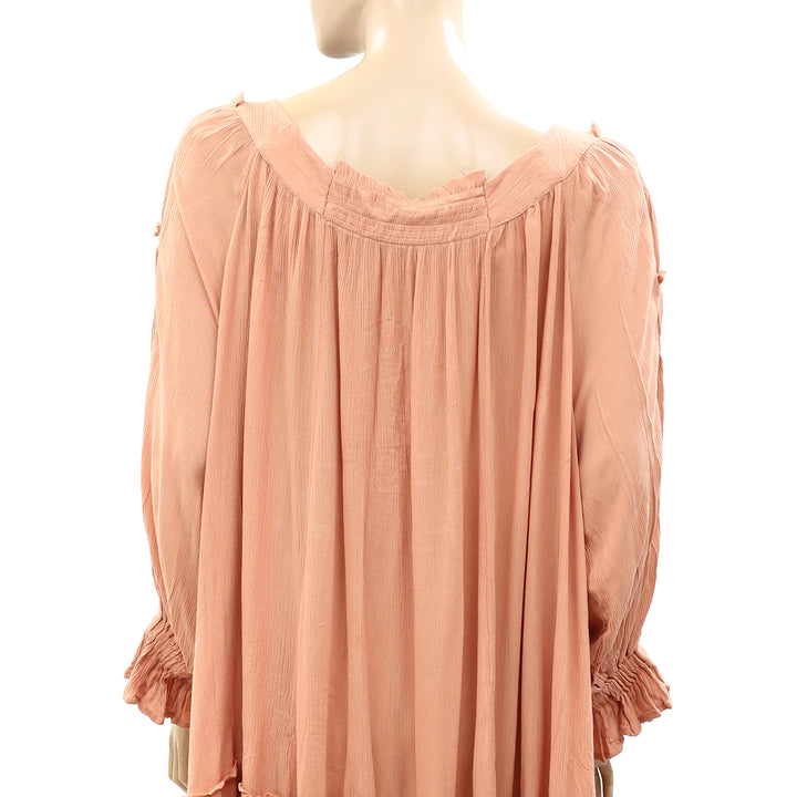 Free People Sea Ya There Mini Dress